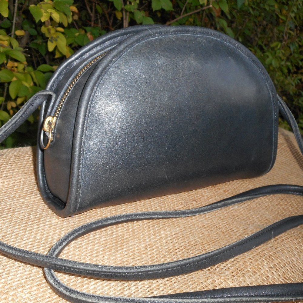 SOLD**Vintage Coach Kimball Bag,9911 in Black